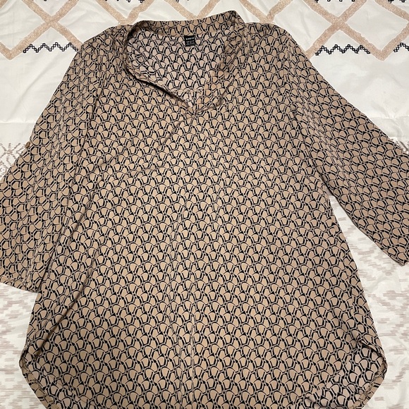 Women's Patterned Blouse - Picture 1 of 2